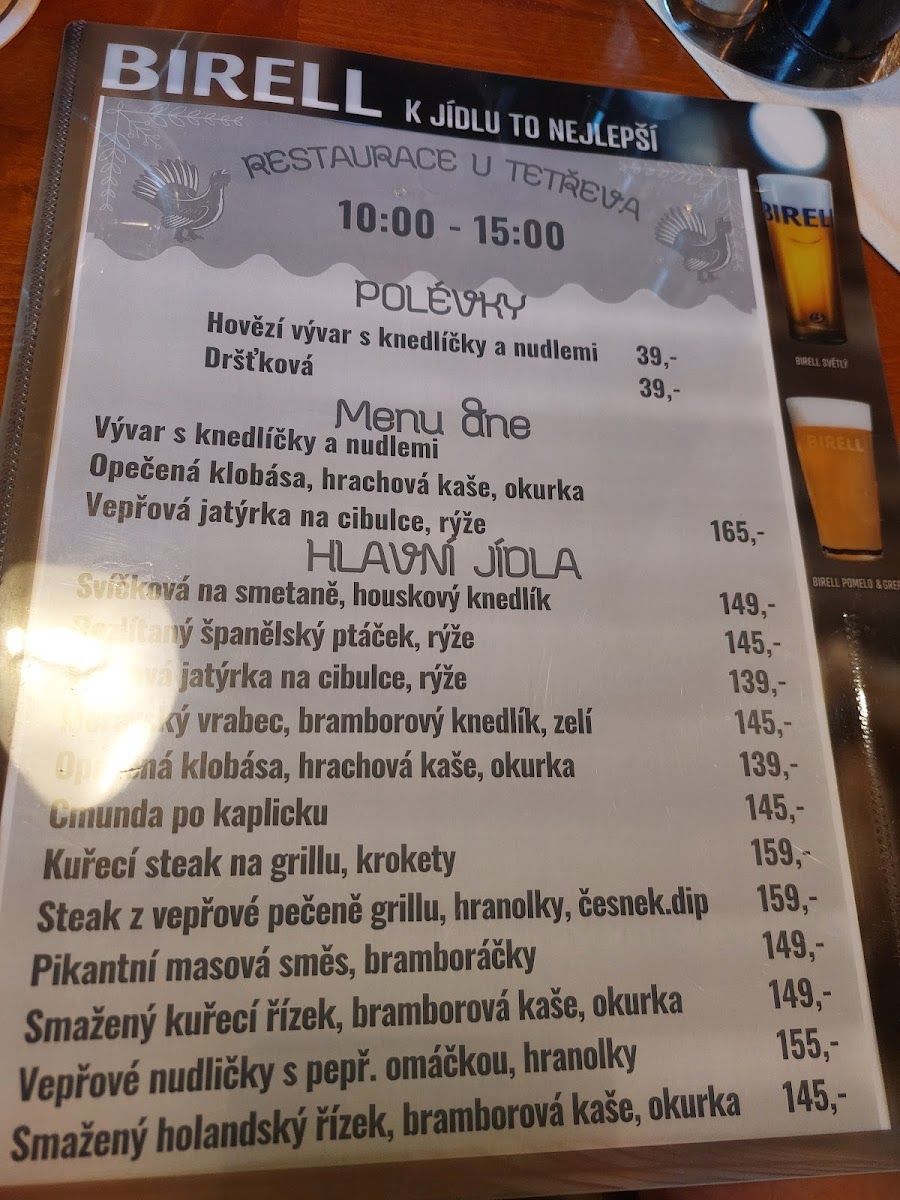 Menu U Tetřeva-3